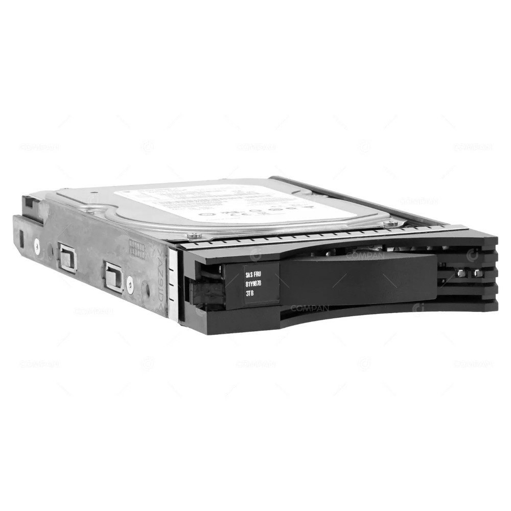 81Y9878  IBM HDD 3TB 7.2K SAS 6G 3.5" LFF FOR IBM SYSTEM X